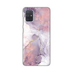 Silikonska maska / futrola print za Samsung A715F Galaxy A71 Pink Marble.