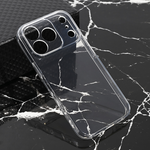Silikonska maska / futrola Teracell Giulietta za iPhone 17 Pro providna.