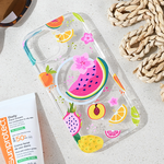 Maska / futrola print Magsafe za iPhone 15 Summer Fruits.