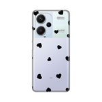 Silikonska maska / futrola print ultra tanka za Xiaomi Redmi Note 13 Pro Plus (EU) Hearts.