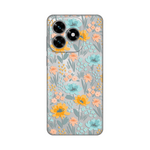 Silikonska maska / futrola print ultra tanka za Huawei Honor X5c Plus Lovely Flowers.