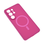 Maska / futrola Magsafe Pure color za Samsung S948 Galaxy S26 Ultra tamno pink.