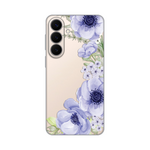 Silikonska maska / futrola print ultra tanka za Samsung S946 Galaxy S26 Plus Blue Roses.