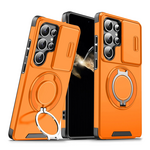 Maska / futrola CamShield Ring stand za Samsung S948 Galaxy S26 Ultra narandzasta.