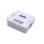 Adapter AV na HDMI beli MINI (MS).
