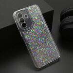 Maska / futrola CRYSTAL GLOW za Samsung A576 Galaxy A57 5G srebrna (MS).