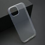 Silikonska maska / futrola ultra tanka PROTECT silikon za iPhone 15 providna (bela) (MS).