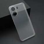 Silikonska maska / futrola ultra tanka PROTECT silikon za Xiaomi Redmi 13C/Poco C65 providna (bela) (MS).