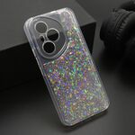 Maska / futrola CRYSTAL GLOW za Huawei Honor 400 Pro srebrna (MS).