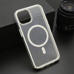 Maska / futrola CRYSTAL MagSafe za iPhone 14 (6.1) bela (MS).
