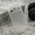 Maska / futrola AIR STRIPE za iPhone 17 Pro bela (MS).