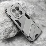 Maska / futrola COLOR STRONG II za Xiaomi Redmi Note 14 Pro 4G siva (MS).