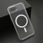 Maska / futrola COLOR FRAME MagSafe za iPhone 16e/17e (6.1) providna (MS).