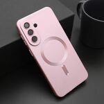 Maska / futrola ELEGANT MAGSAFE za Samsung A576 Galaxy A57 5G roze (MS).
