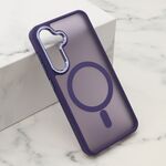 Maska / futrola SILKY MAGSAFE za Samsung S921 Galaxy S24 5G ljubicasta (MS).