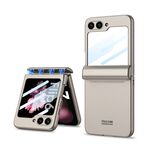 Maska / futrola SMOOTH LINE za Samsung F741B/F761B Galaxy Z Flip 6 5G/Z Flip 7 FE 5G zlatna (GKK case) (MS).