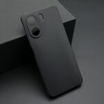 Maska / futrola ultra tanka KOLOR za Xiaomi Redmi 13C/Poco C65 crna (MS).