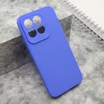 Maska / futrola Soft 3D camera za Huawei Honor X8c plava (MS).