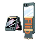 Maska / futrola STRAP CASE za Samsung F741B/F761B Galaxy Z Flip 6 5G/Z Flip 7 FE 5G tamno zelena (GKK case) (MS).