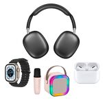 KARLER BASS K16-Combo set (smart watch, zvucnik, Slusalice Bluetooth) crni (MS).
