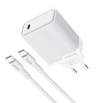 Kucni punjac Moxom MX-HC293 20W Type-C na Type-C beli (MS).