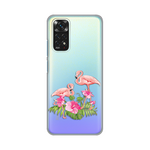 Silikonska maska / futrola print ultra tanka za Xiaomi Redmi Note 11/Redmi Note 11s Flamingo.