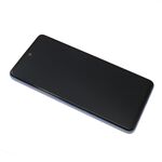 LCD displej za Samsung A525F/A526B Galaxy A52 4G/5G + Touch screen + frame blue original EU (GH82-25524B/25526B) (MS).