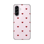 Silikonska maska / futrola print za Samsung A566 Galaxy A56 5G Red Hearts.