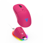 Mis Wireless Gaming Fantech WG9RD Kanata pink.
