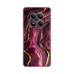 Silikonska maska / futrola print za Xiaomi Redmi Note 15 Pro 4G Burgundy.