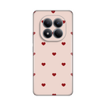 Silikonska maska / futrola print za Xiaomi Redmi Note 15 Pro 4G Beige Hearts.