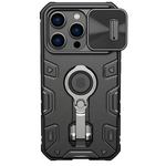 Maska / futrola Nillkin CamShield Armor Pro za iPhone 14 Pro crna.
