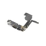 Flet kabl za iPhone 15 Pro+ konektor punjenja crni (MS).