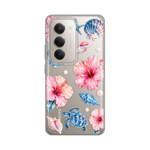 Silikonska maska / futrola print ultra tanka za Xiaomi Redmi 15 4G Hibiscus Sea.