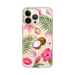 Maska / futrola print Magsafe za iPhone 13 Pro Coconut Paradise.