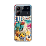 Silikonska maska / futrola print ultra tanka za ZTE Blade A54 Summer in Greece.