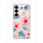 Silikonska maska / futrola print ultra tanka za Samsung S931 Galaxy S25 Hibiscus Sea.