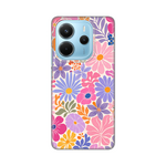 Silikonska maska / futrola print za Xiaomi Redmi Note 14 4G (SRB) Sunny Petals.