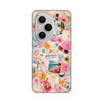 Silikonska maska / futrola print ultra tanka za Huawei Honor 400 Pro Beach Please.