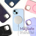 Maska / futrola Magsafe Pure Plus za iPhone 15 Pro 6.1 plava.