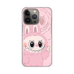 Silikonska maska / futrola print za iPhone 13 Pro La Bubu Pink.
