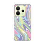 Silikonska maska / futrola print ultra tanka za Xiaomi Redmi Note 14 4G (SRB) Liquid Dream.