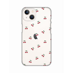 Silikonska maska / futrola print ultra tanka za iPhone 13 Little Cherry.