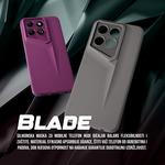Maska / futrola Blade za Honor X7d 4G/400 Smart 5G ljubicasta.