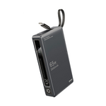 Back Up Baterija prenosiva baterija REMAX Wingle Series RPP-87 65W+22.5W Fast Charging 20000 mAh crni.