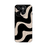 Silikonska maska / futrola print ultra tanka za Huawei Honor X6c crni Flow.