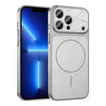 Maska / futrola Magsafe LookLike za iPhone 13 Pro Max 6.7 srebrna.