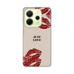 Silikonska maska / futrola print ultra tanka za Xiaomi Redmi Note 14 4G (SRB) Just Love.