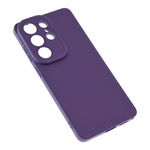 Silikonska maska / futrola Teracell Giulietta za Samsung S948 Galaxy S26 Ultra mat tamno ljubicasta.