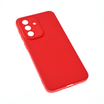 Silikonska maska / futrola Teracell Giulietta za Samsung A576 Galaxy A57 5G mat crvena.